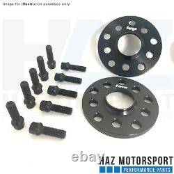 Alloy Wheel Spacer Kit 11mm Front 16mm Rear + Extended Bolts VW Golf Mk7/7.5 GTI