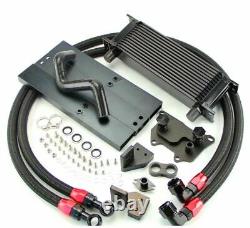 An10 13 Row Racing Engine Transmission Oil Cooler Kit For Vw Golf Mk7 Gti