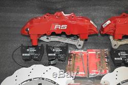 Big Brake kit Audi 8Pot 365mm Wave disc Golf 5 6 7 R R32 Gti S3 8P 8V TTRS Leon