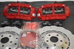 Big Brake kit Audi 8Pot 365mm Wave disc Golf 5 6 7 R R32 Gti S3 8P 8V TTRS Leon