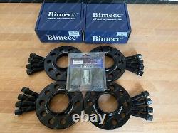 Bimecc 12mm & 15mm Wheel Spacers Kit Locking Bolts for VW Golf MK7 MK7.5 R GTI