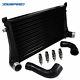 Black Intercooler And Pipe Kit Fits For A3/S3/VW Golf GTI R MK7 1.8T 2.0T TSI