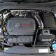Black Ramair Air Filter Induction Intake Kit for VW Golf mk7 2.0 TSI GTI MQB