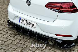Bodykit Frontspoiler Diffusor Schweller ABS für VW Golf 7 GTI TCR Schwarz Glanz