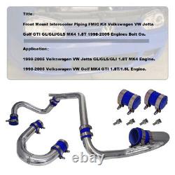 Bolt On Intercooler Piping Kit For VW Jetta Golf GTI GLI GLS MK4 1.8T 98-05 BL