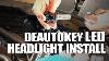 Deautokey Led Kit Headlight Installation For Mk6 Vw Jetta Gti