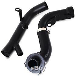 Direnza Alloy Turbo Boost Discharge Intake Hard Pipe Kit For Vw Golf Gti R 03-12