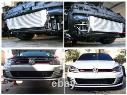 FMIC Twin Intercooler Upgrade+ Hose Kit For Volkswagen Golf R GTI MK7 Audi S3 8V