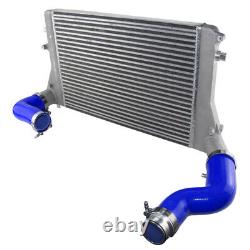 For VW GOLF GTI JETTA 06-10 2.0T Turbo MK5 Fmic Intercooler Kit (VER2) Blue