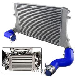 For VW GOLF GTI JETTA 06-10 2.0T Turbo MK5 Fmic Intercooler Kit (VER2) Blue