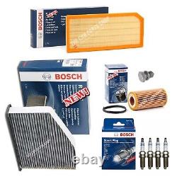 For Vw Golf Gti Mk5 Bosch Filter Service Kit With Bosch Spark Plugs X 4