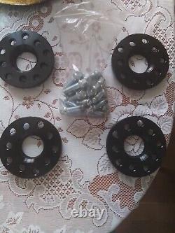 Forge 5x112 57.1 Wheel Spacer Kit with Bolts all 4 11mm for mk5 golf gti