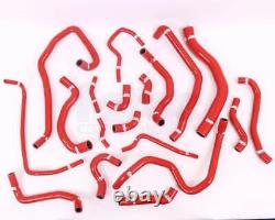 Forge Motorsport Silicone Coolant Hose Kit for VW Golf Mk7 GTi 2.0 Red
