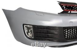 Front Bumper VW Golf 6 Mk6 VI 08-13 GTI Look Sport Body kit with Fog Lamps