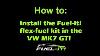 Fuel It 2017 Mk7 Gti Flex Fuel Kit Installation