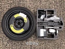 Genuine VW Golf GTi 18 Spare Space Saver Wheel Kit Jack Brace 5Q0601027BT Tyre
