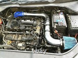 High Flow Cold Air Intake Kit For VW JETTA GOLF R GTI MK5 2.0TFSI EA113