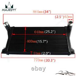Intercooler Air Cooler Kit For Golf GTI R MK7 EA888 1.8T 2.0T TSI / Audi S3 A3