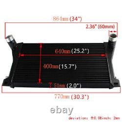 Intercooler Kit For Audi A3 S3 VW Golf GTI R MK7 EA888 Seat Skoda 1.8T 2.0T Blue