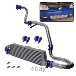Intercooler Kit Pipe Kit For VW Jetta Golf GTI GL GLI GLS MK4 1.8T 98-05 Blue