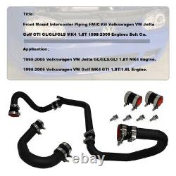 Intercooler Piping Kit For VW Jetta Golf GTI GL GLI GLS MK4 1.8T 1998-2005 BK