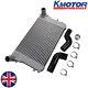 MOUNT INTERCOOLER & SILICONE HOSE KIT FRONT For VW GOLF MK5 GTI A3 8P 2.0 TFSI
