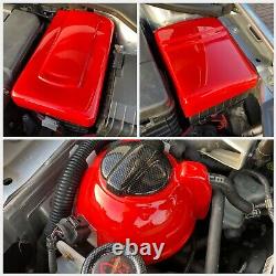 Mk6 Volkswagen Golf (inc GTI) Engine Bay Dress Up Kit Gloss Red Plastic