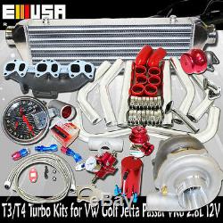 PRECISION 5431E Turbo Kits for VW Golf 02-05 GTI VR6 Hactchback 2D 2.8L 12V