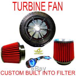 Performance Electric Air Intake Supercharger Fan Motor Kit Fit For VW Gti R