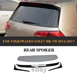 R style Rear Roof Spoiler Wing Lips Fit For Volkswagen Golf VII 7 MK7 Non GTI R