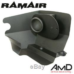 RAMAIR MK7 Golf GTi Induction Kit Air Filter with Heat Shield & Red Intake Hose