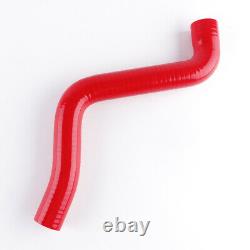 Red For VW Golf GTI MK2 1.8 8V PB 1987-1991 Silicone Ancillary Coolant Hose Kit