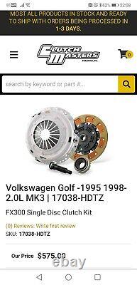 Sachs Performance Clutch & Lightened Billet Flywheel 02A VW Golf GTi