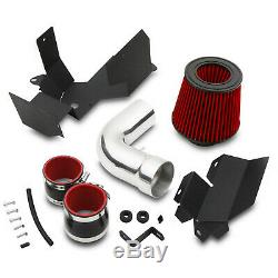 Short Intake Alloy Air Filter Induction Kit For Vw Golf Mk5 1.9 2.0 Tdi Fsi Gti