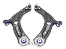 Superpro Golf R & GTi Front Lower Control Arms, Poly Bushed + Ball Joints MK7/8