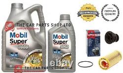 To Fit Vw Golf Gti 2012 Bosch Service Kit 6l Mobil 5w-30 And Bosch Oil Filter