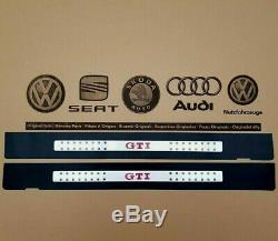 VW Golf 4 IV original GTI Einstiegsleisten Tür Einstieg Logo MK4 Aufkleber Folie