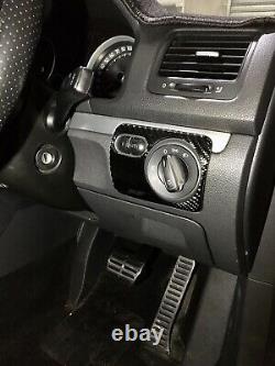 VW Golf GTI Mk5 RHD Carbon Dash Trim Kit Gear surround paddle