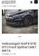 VW Golf MK7.5 R GTD GTI Gloss Black Front Splitter Spoiler Lip Body Kit 2016-20