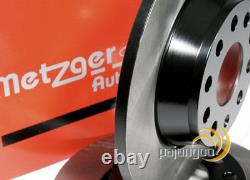 Vw Golf 5 V GTI Metzger Bremsscheiben Bremsbeläge für vorne hinten
