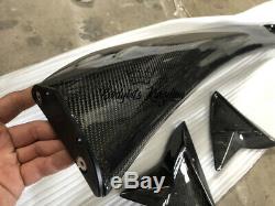 Vw golf r gti mk7 7.5 Aspec style carbon fiber Spoiler wing- bar kit skirt front