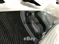 Vw golf r gti mk7 Aspec style carbon fiber Spoiler wing- bar kit skirt front lip