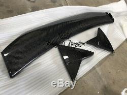 Vw golf r gti mk7 Aspec style carbon fiber Spoiler wing- bar kit skirt front lip