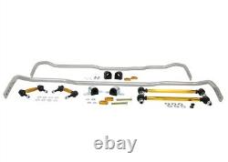 Whiteline Front & Rear Sway Bar Kit for VW Golf MK5 / MK6 FWD 03-16 Inc GTI