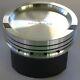 Wossner 16v 9a Low Comp Turbo Forged Piston Kit 2.0 Vw Golf Gti Corrado